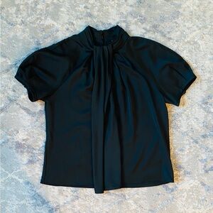 👀 NEW J. Crew Elegant Black Women's Top Size M